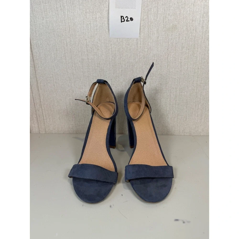 Charlotte Russe open toe ankle strap heels women size 9
